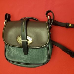Dooney & Bourke Verona Leather Green Mini Cristina